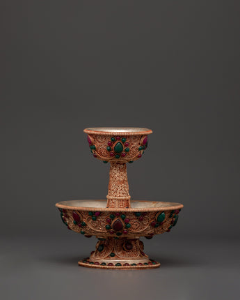 Traditional Serkyem Set with Intricate Filigree Work