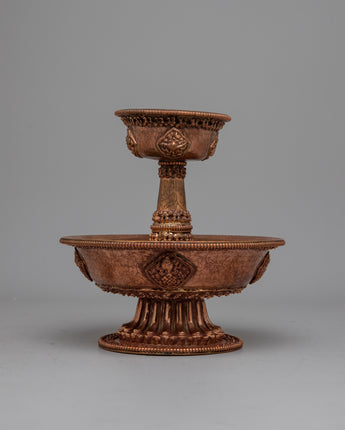 Tibetan Copper Serkyem Set