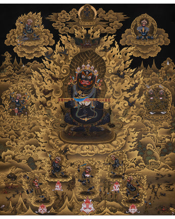 Shakyapa Mahakala Thangka