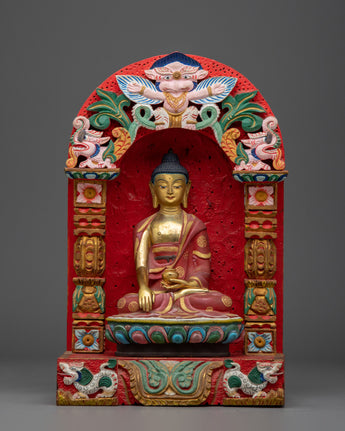 Historical Buddha figurine of Shakyamuni Buddha