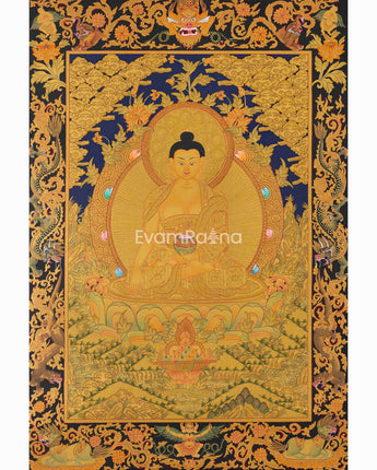 Shakyamuni Buddha Thangka Art