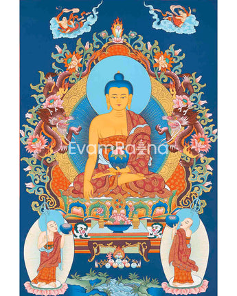 Shakyamuni Buddha Thangka