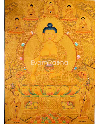 Shakyamuni Buddha Thangka
