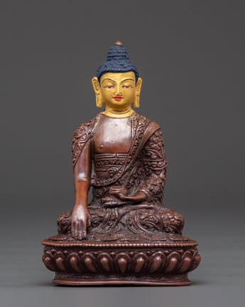 Tibetan Shakyamuni Buddha Figurine