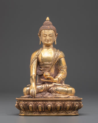 Traditional Shakyamuni Buddha Figurine