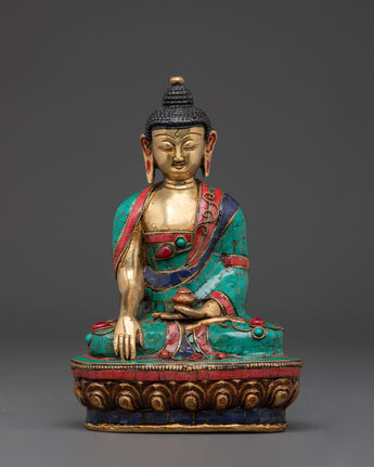 Enlightened Shakyamuni Buddha Figurine