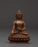 Copper Oxidized Shakyamuni Buddha