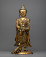 Standing Buddha Shakyamuni Statue