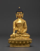 Tibetan Sculpture of Shakyamuni Buddha