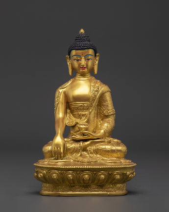 Tibetan Sculpture of Shakyamuni Buddha