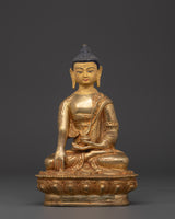 Himalayan Buddha Shakyamuni Deity Statue