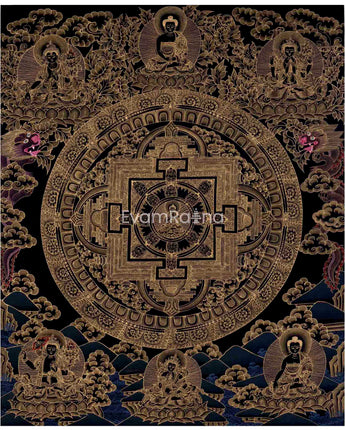 Buddha Shakyamuni Mandala Thangka