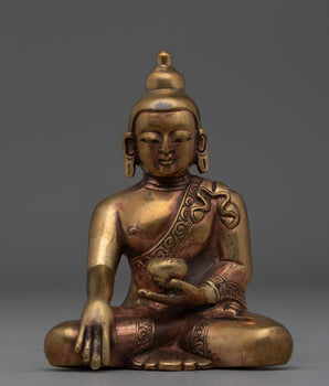 Shakyamuni Copper Buddha Statue