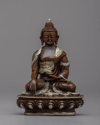 Portable Shakyamuni Buddha Copper Statue