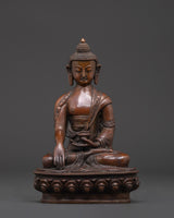 handcrafted-oxidized-copper-shakyamuni-buddha-statue