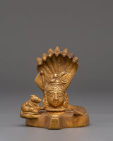 Shiva Linga with Naga and Nandi