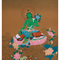 Divine Art Of Green Tara