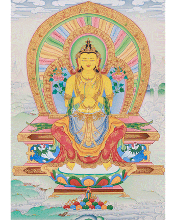 Tibetan Buddha Maitreya