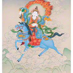 Dakini Achi Chokyi Drolma Thangka