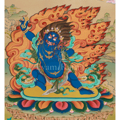 Vajrapani Spiritual Art
