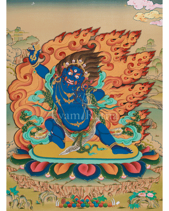 Vajrapani Spiritual Art