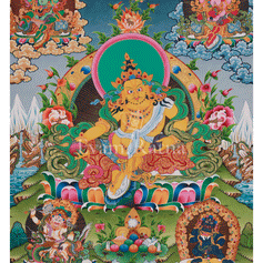 Five Dzambhala Thangka