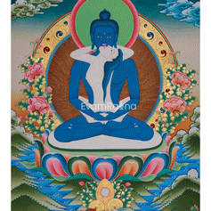 Traditional Samantabhadra Thangka