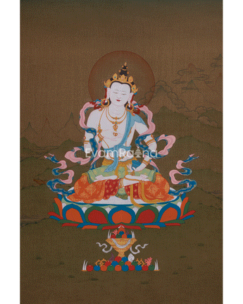Hand Painted Vajrasattva Thangka