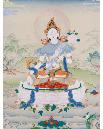 Healing Bodhisattva White Tara