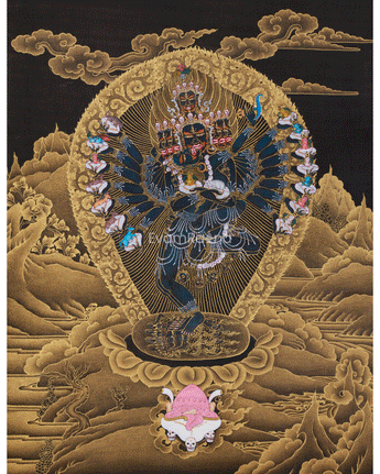 Thangka of Yidam Hevajra