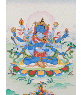 Guhyasamaja Thangka