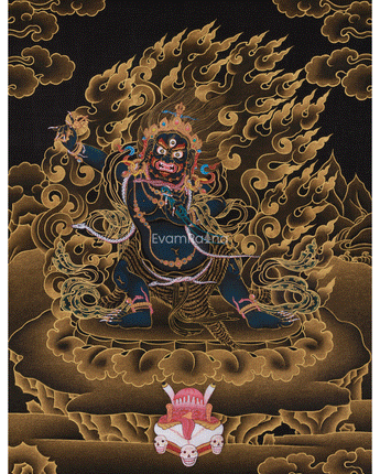 Thangka of Vajrapani