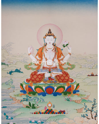 Universal Compassion Thangka of Avalokiteshvara