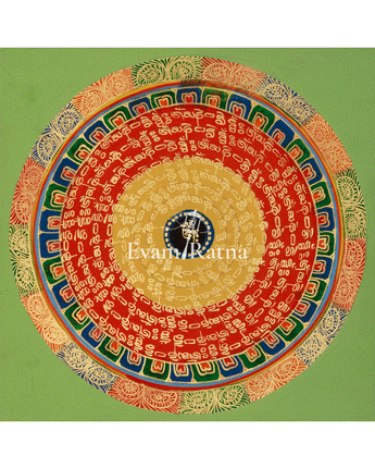 Religious Art of Mantra Mandala