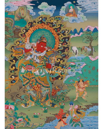 Traditional Thangka of Virupaksa