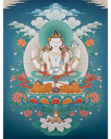 4-Armed Avalokiteshvara Print