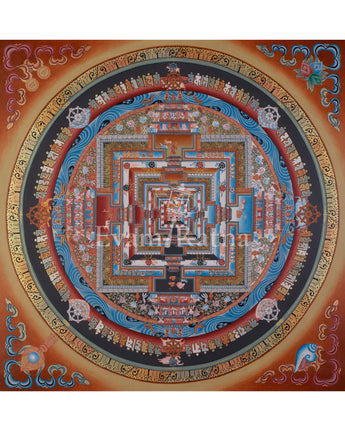 Kalachakra Mandala Meditation Art