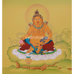 Vajrayana Deity Dzambhala Art