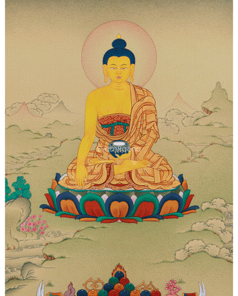 Thangka of Shakyamuni