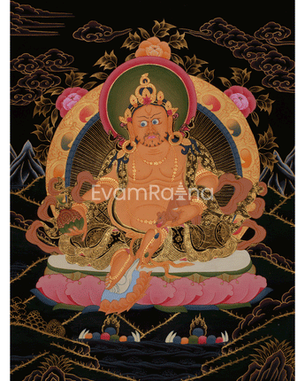 Dzambhala Prosperity Thangka