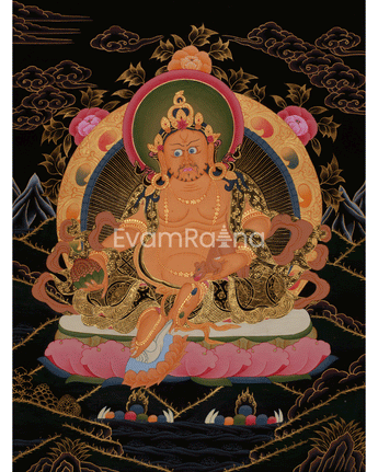 Dzambhala Prosperity Thangka