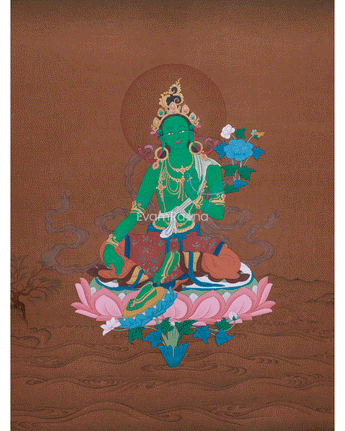 Green Tara Buddhist Deity