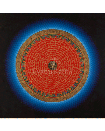 Vajrayana Art Mantra Mandala
