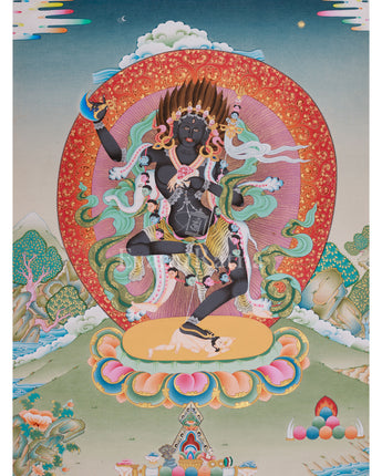 Troma Nagmo Buddhist Thangka