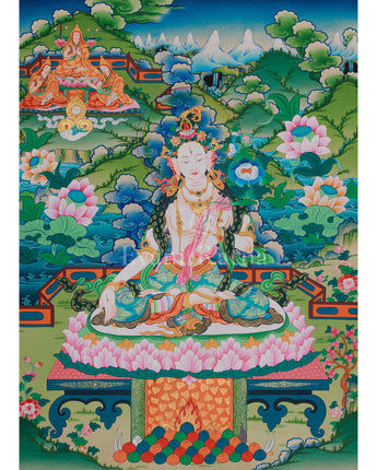 Spiritual Art of White Tara