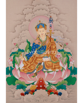 Sacred Thangka of Guru Rinpoche