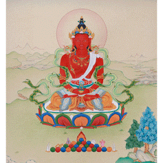 Red Buddha Amitayus