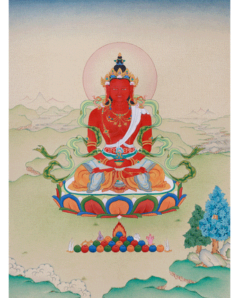 Red Buddha Amitayus