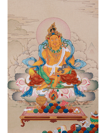 Dzambhala Thangka