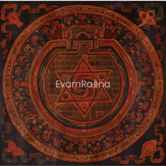 Traditional Star Mandala Art